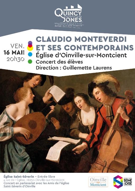 affiche Monteverdi 16 mai à Oinville